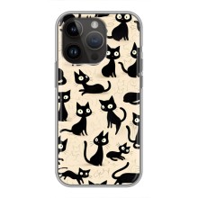 Чехол с рисунком кот на iPhone 14 Pro Max