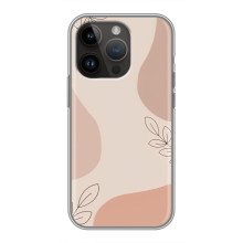 Чохол квітковий дизайн для iPhone 14 Pro Max – Кориневий фон