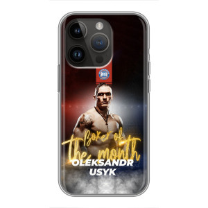 Чехол с картинкой Александр Усик для iPhone 14 Pro Max