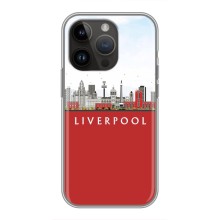 Чехол с картинкой ФК Ливерпуль на Айфон 14 Про Макс – Город Liverpool