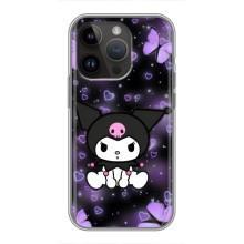 Чехол с персонажем Куроми на iPhone 14 Pro Max – Куроми на черном