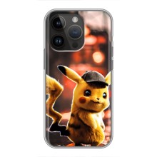 Чехол с Пикачу на iPhone 14 Pro Max (Милый Пикачу)