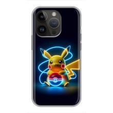 Чехол с Пикачу на iPhone 14 Pro Max (Покемон)
