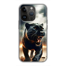 Чохол з картинкою 'Хижаки' для iPhone 14 Pro Max (Пантера)