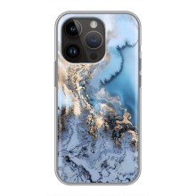 Мраморный чехол на iPhone 14 Pro Max (VPrint) (Нежный мрамор)