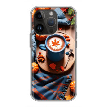 Чохол з унікальним дизайном 'Осінь з кавою' для iPhone 14 Pro Max – Кава і гарбузики