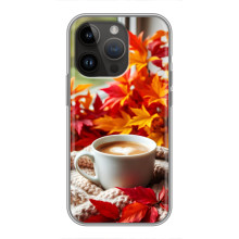 Чехол с уникальным дизайном «Осень с кофе» для iPhone 14 Pro Max