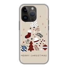 Рождественские Чехлы для iPhone 14 Pro Max (VPrint) (Merry Christmas)