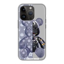 Силиконовый чехол для iPhone 14 Pro Max (Медведь Louis Vuitton)