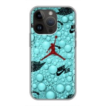 Силіконовый Чохол Nike Air Jordan на Айфон 14 Про Макс (Джордан Найк)