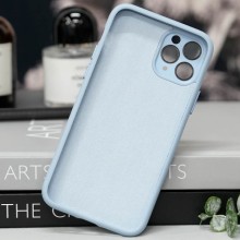 Чохол TPU+Glass Sapphire Midnight with MagSafe для Apple iPhone 14 Pro (6.1") – Блакитний