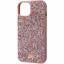 TPU чохол Bling World Rock Diamond для Apple iPhone 14 Pro (6.1") – Рожевий
