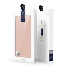 Чехол-книжка Dux Ducis с карманом для визиток для Apple iPhone 14 Pro (6.1") – Rose Gold