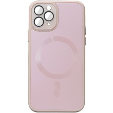 Чохол TPU+Glass Sapphire Midnight with MagSafe для Apple iPhone 14 Pro (6.1") – Рожевий