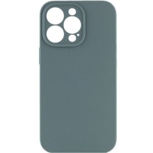 Чехол Silicone Case Full Camera Protective (AA) NO LOGO для Apple iPhone 14 Pro (6.1") – Зеленый