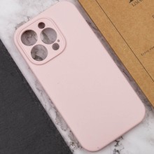 Чехол Silicone Case Full Camera Protective (AA) NO LOGO для Apple iPhone 14 Pro (6.1") – Розовый