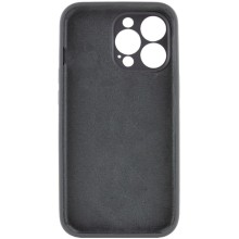 Чохол Silicone Case Full Camera Protective (AA) NO LOGO для Apple iPhone 14 Pro (6.1") – Сірий