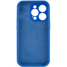 Чехол Silicone Case Full Camera Protective (AA) NO LOGO для Apple iPhone 14 Pro (6.1") – Синий