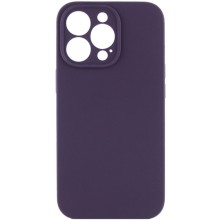 Чехол Silicone Case Full Camera Protective (AA) NO LOGO для Apple iPhone 14 Pro (6.1") – Фиолетовый