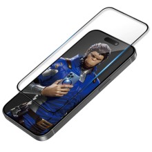 Защитное 3D стекло Blueo Invisible Airbag Anti-broken для Apple iPhone 14 Pro (6.1") / 15 (6.1") – Черный
