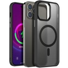 TPU+PC чохол Metal Buttons with MagSafe для Apple iPhone 14 Pro (6.1") – Чорний