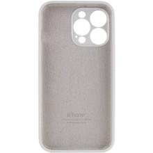 Чехол Silicone Case Full Camera Protective (AA) для Apple iPhone 14 Pro (6.1") – Белый