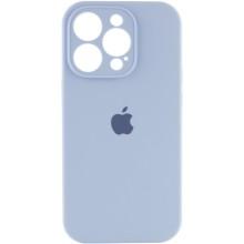 Чехол Silicone Case Full Camera Protective (AA) для Apple iPhone 14 Pro (6.1") – Голубой