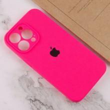 Чехол Silicone Case Full Camera Protective (AA) для Apple iPhone 14 Pro (6.1") – Розовый