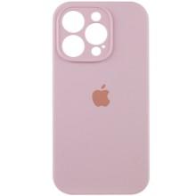 Чехол Silicone Case Full Camera Protective (AA) для Apple iPhone 14 Pro (6.1") – Розовый