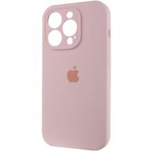 Чехол Silicone Case Full Camera Protective (AA) для Apple iPhone 14 Pro (6.1") – Розовый