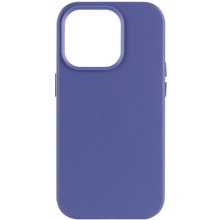 Кожаный чехол Leather Case (AA Plus) with MagSafe для Apple iPhone 14 Pro (6.1") (Wiste11111ria)