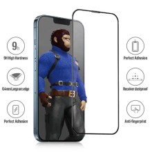 Захисне 2.5D скло Blueo Corning Gorilla Glass для Apple iPhone 14 Pro (6.1") – Чорний