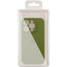 Чехол Silicone Case Full Camera Protective (AA) для Apple iPhone 14 Pro (6.1") – Зеленый