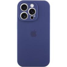 Чехол Silicone Case Full Camera Protective (AA) для Apple iPhone 14 Pro (6.1") – Синий