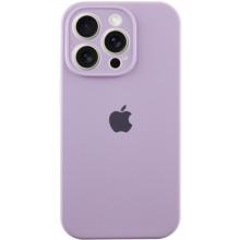 Чехол Silicone Case Full Camera Protective (AA) для Apple iPhone 14 Pro (6.1") – Сиреневый