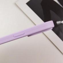 Чехол Silicone Case Full Camera Protective (AA) для Apple iPhone 14 Pro (6.1") – Сиреневый