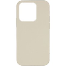 Чохол Silicone Case Full Protective (AA) NO LOGO для Apple iPhone 14 Pro (6.1") – Бежевий