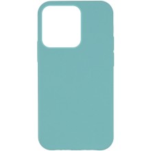 Чехол Silicone Case Full Protective (AA) NO LOGO для Apple iPhone 14 Pro (6.1") (Бирюзовый)