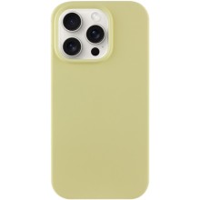 Чохол Silicone Case Full Protective (AA) NO LOGO для Apple iPhone 14 Pro (6.1") – Жовтий