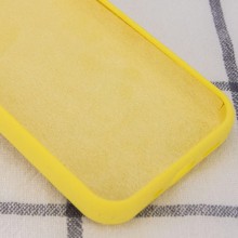 Чохол Silicone Case Full Protective (AA) NO LOGO для Apple iPhone 14 Pro (6.1") – Жовтий