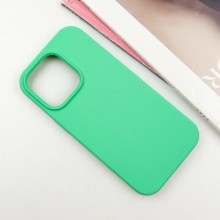 Чохол Silicone Case Full Protective (AA) NO LOGO для Apple iPhone 14 Pro (6.1") – Зелений