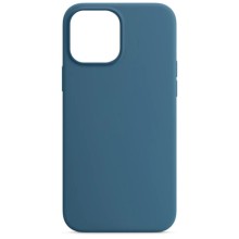 Чехол Silicone Case Full Protective (AA) NO LOGO для Apple iPhone 14 Pro (6.1") (Синий)