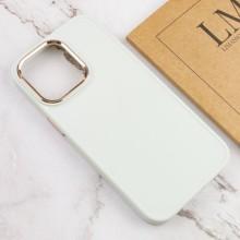TPU чохол Bonbon Metal Style для Apple iPhone 14 Pro (6.1") – Білий