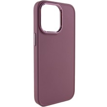 TPU чехол Bonbon Metal Style для Apple iPhone 14 Pro (6.1") (Бордовый)