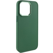 TPU чехол Bonbon Metal Style для Apple iPhone 14 Pro (6.1") (Зеленый)