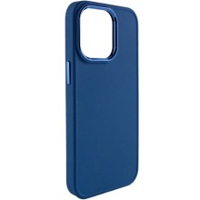 TPU чехол Bonbon Metal Style для Apple iPhone 14 Pro (6.1") (Синий)