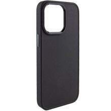 TPU чехол Bonbon Metal Style для Apple iPhone 14 Pro (6.1") (Черный)