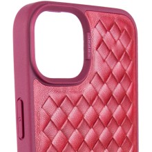 Кожаный чехол Polo Santa Barbara для Apple iPhone 14 Pro (6.1") – Красный