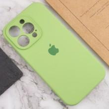 Чехол Silicone Case Full Camera Protective (AA) для Apple iPhone 14 Pro (6.1") – Мятный