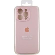 Чехол Silicone Case Full Camera Protective (AA) для Apple iPhone 14 Pro (6.1") – Розовый